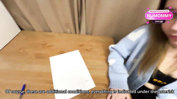 Русская девка ебется с арендодателем из-за мелкого шрифта в договоре