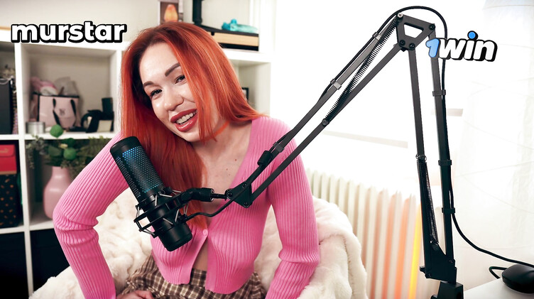 Любительский АСМР подкаст рыжей телки с минетом и сексом в разных позах