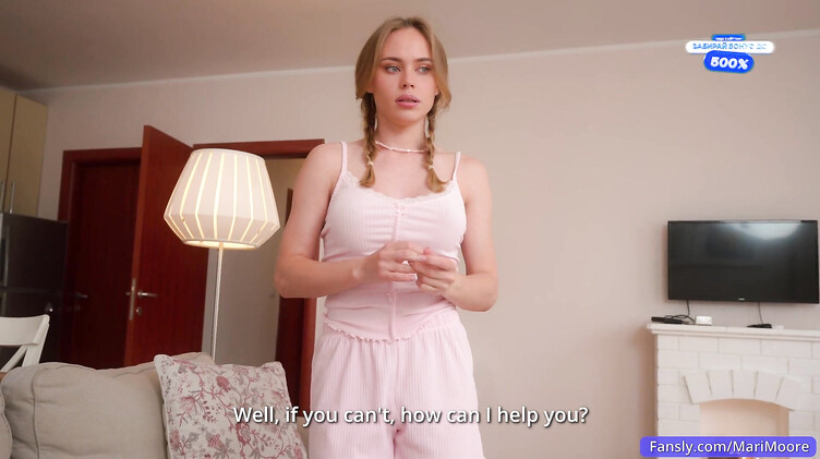 Косички: Притворилась спящей и была выебана сводным братом