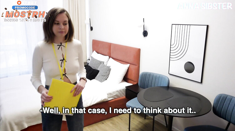 Риелторша ебется с клиентом по всей квартире ради сделки