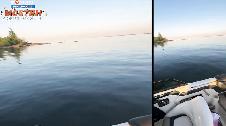 Русская туристка сосет капитану за прогулку на катере