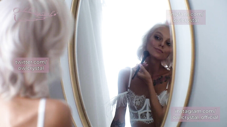 Сперма на животе: Отлизал киску и трахнул до оргазма невесту в брачную ночь