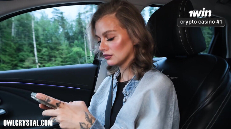 Студентка отсосала таксисту за проезд на вечеринку