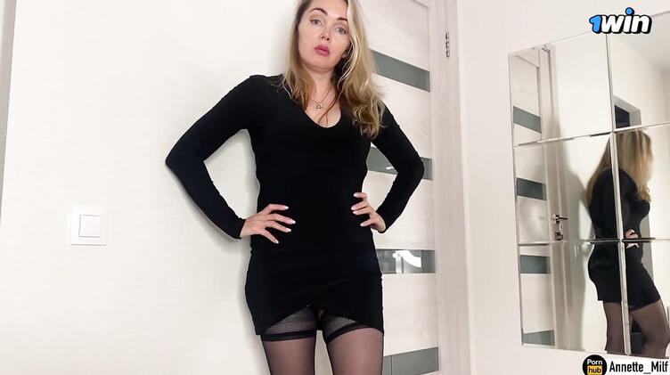 Шаловливая русская мачеха с большой жопой отдалась пасынку прогульщику уроков