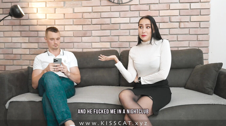 Кастинг: Мамаша повела пасынка на кастинг и повертелась на его хую