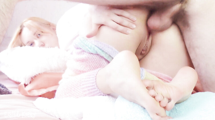 Анальный кремпай Эсти Кей после футджоба