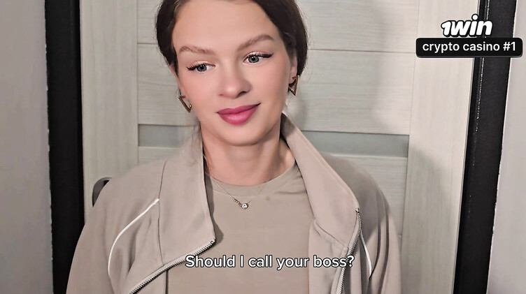 Измена жене быстрым перепихоном с рукожопой курьершей