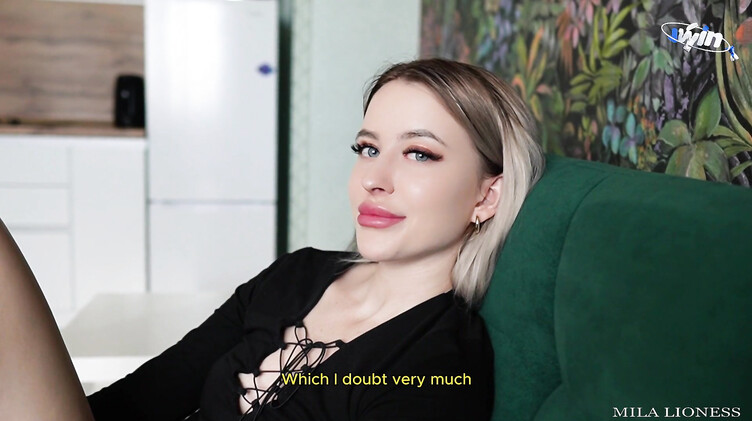 Mila Lioness: Опять оплачивает отсосом свою часть за аренду квартиры